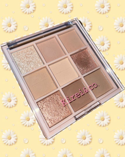 アイシャドウパレット/Kirei&co./アイシャドウパレットを使ったクチコミ(1枚目)