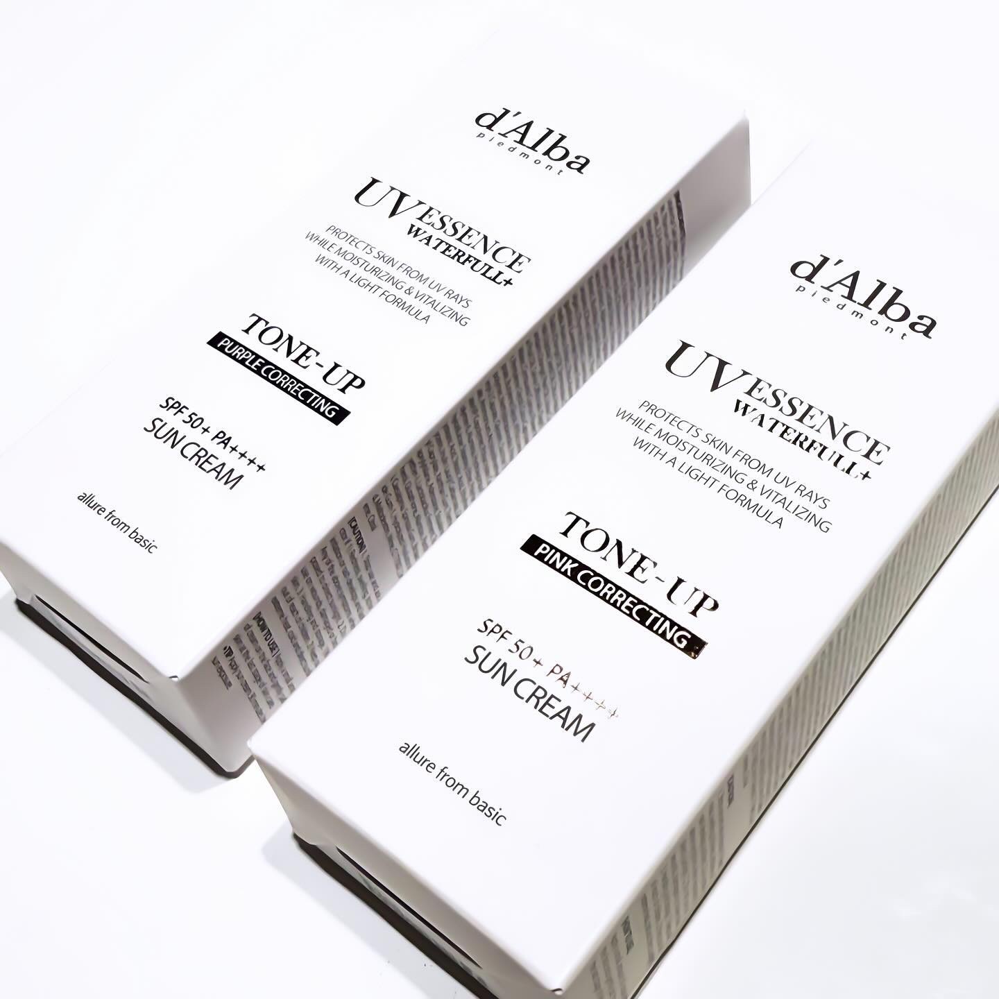 ダルバ ウォータフル トーンアップ サンクリーム(パープル)/ダルバ/日焼け止めクリームを使ったクチコミ（3枚目）