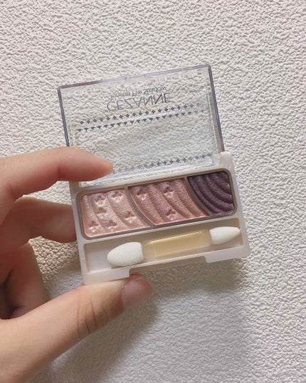 トーンアップアイシャドウ/CEZANNE/アイシャドウパレットを使ったクチコミ(2枚目)