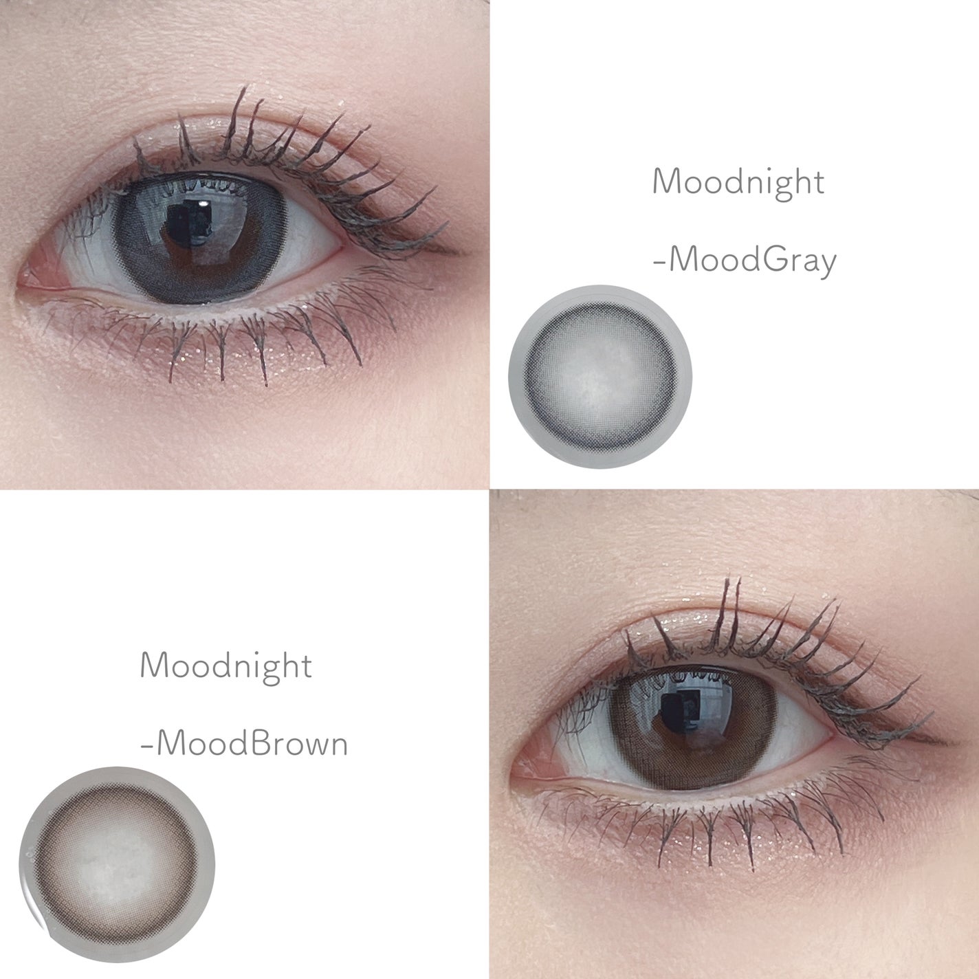 Moodnight 1day/OLENS/カラーコンタクトレンズを使ったクチコミ(2枚目)