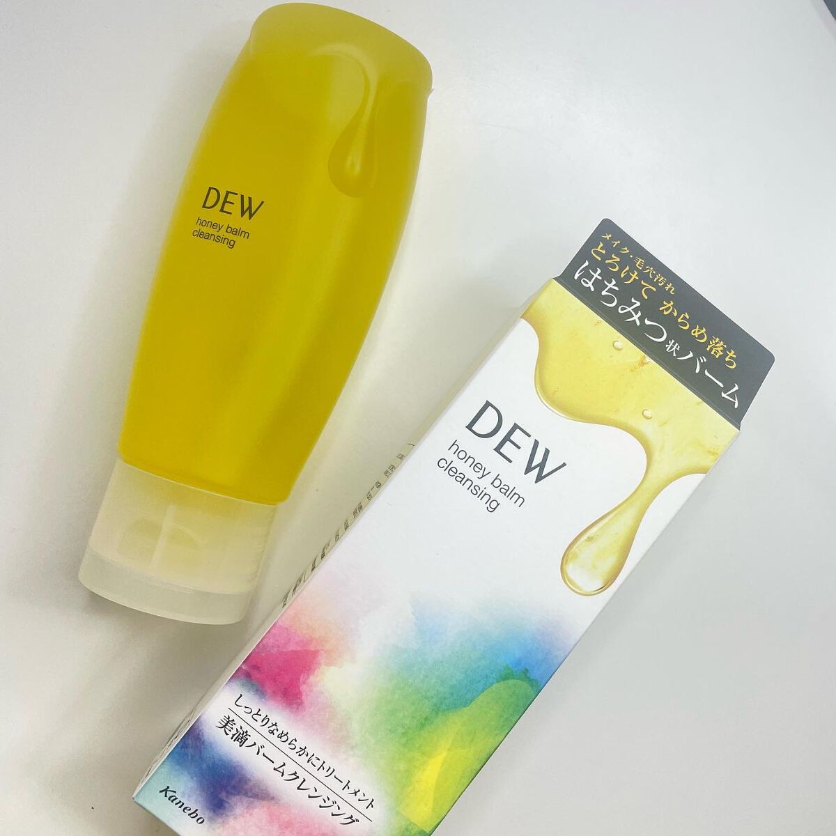 ハニーバームクレンジング/DEW/クレンジングバームを使ったクチコミ（1枚目）