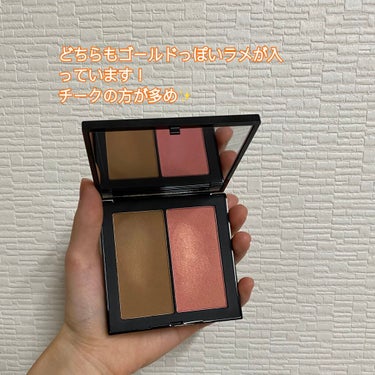 アイコニックグロー チークデュオ/NARS/パウダーチークを使ったクチコミ（3枚目）