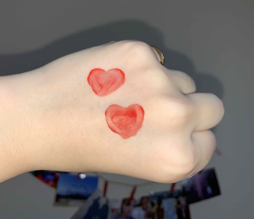 ジューシーラスティングティント/rom&nd/リップティントを使ったクチコミ(2枚目)