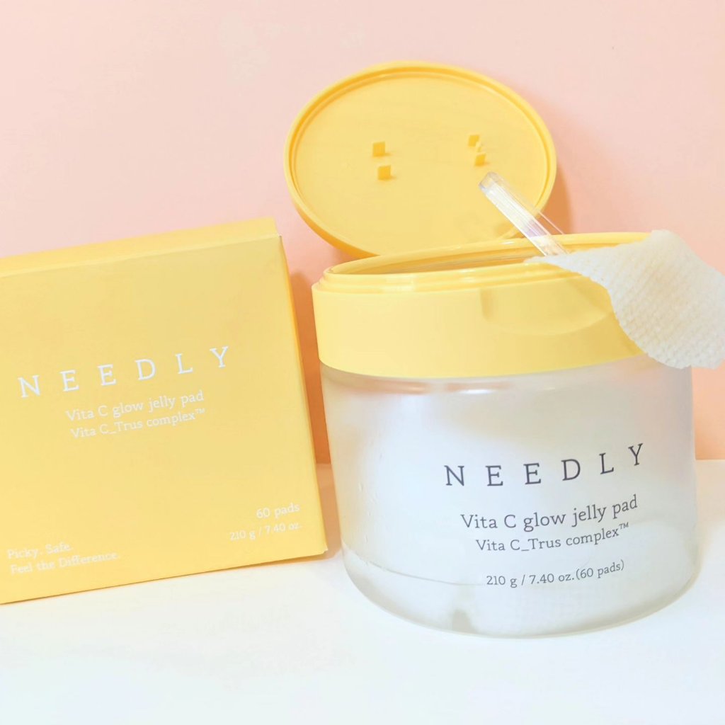 ビタCグローゼリーパッド/NEEDLY/トナーパッドを使ったクチコミ（1枚目）