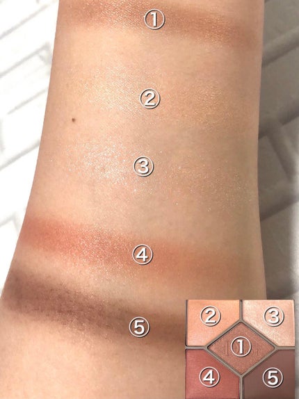 【旧】サンク クルール クチュール/Dior/アイシャドウパレットを使ったクチコミ(4枚目)