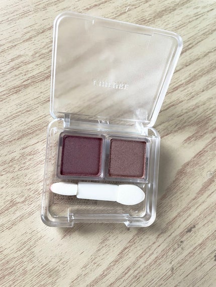 ツイン カラー アイシャドウ/ちふれ/アイシャドウパレットを使ったクチコミ(1枚目)