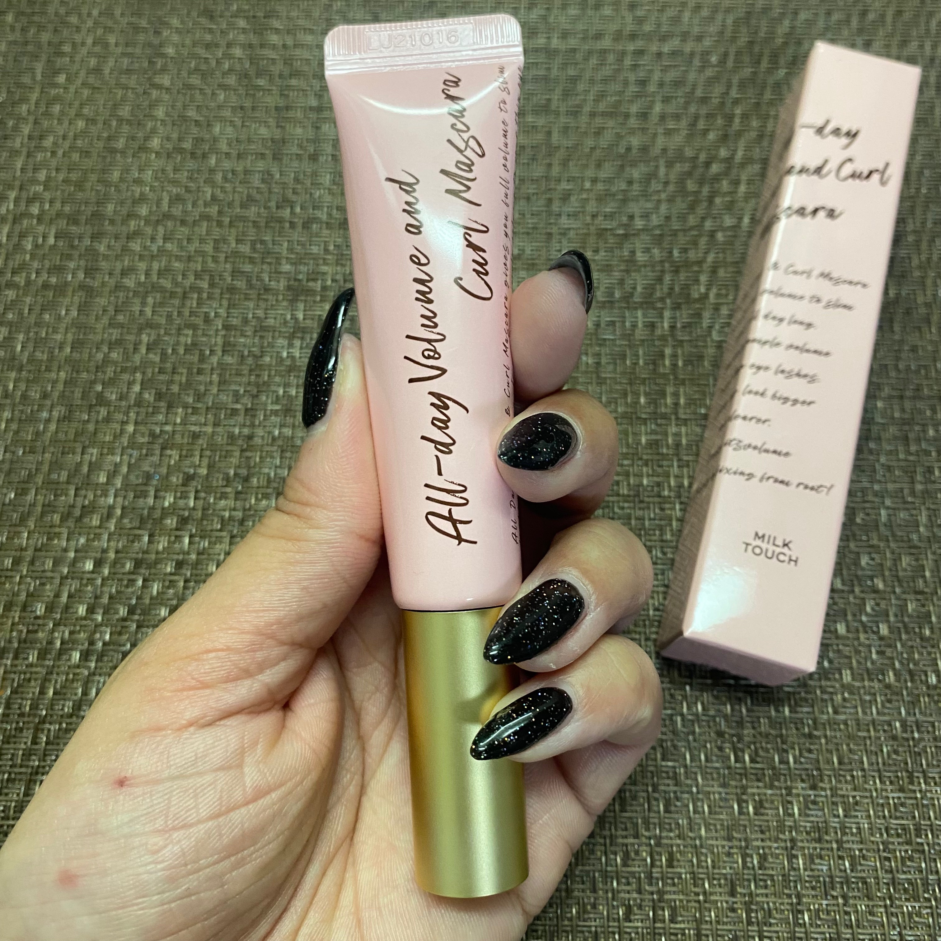 オールデイ ロング アンド カール マスカラ ブラウン/Milk Touch/マスカラを使ったクチコミ（2枚目）