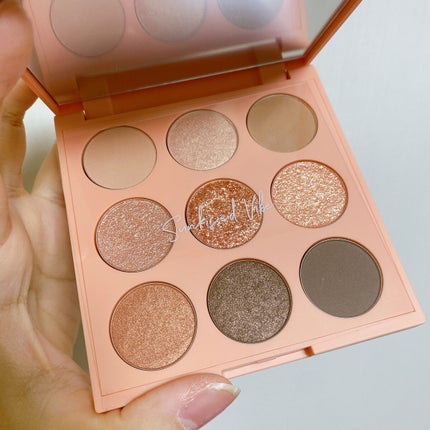 AMUSE サンリットアイパレットのクチコミ「\AMUSE サンリットアイパレット/
オレンジ中心のめっちゃ可愛いアイシャドウパレット🧡
.....」(2枚目)