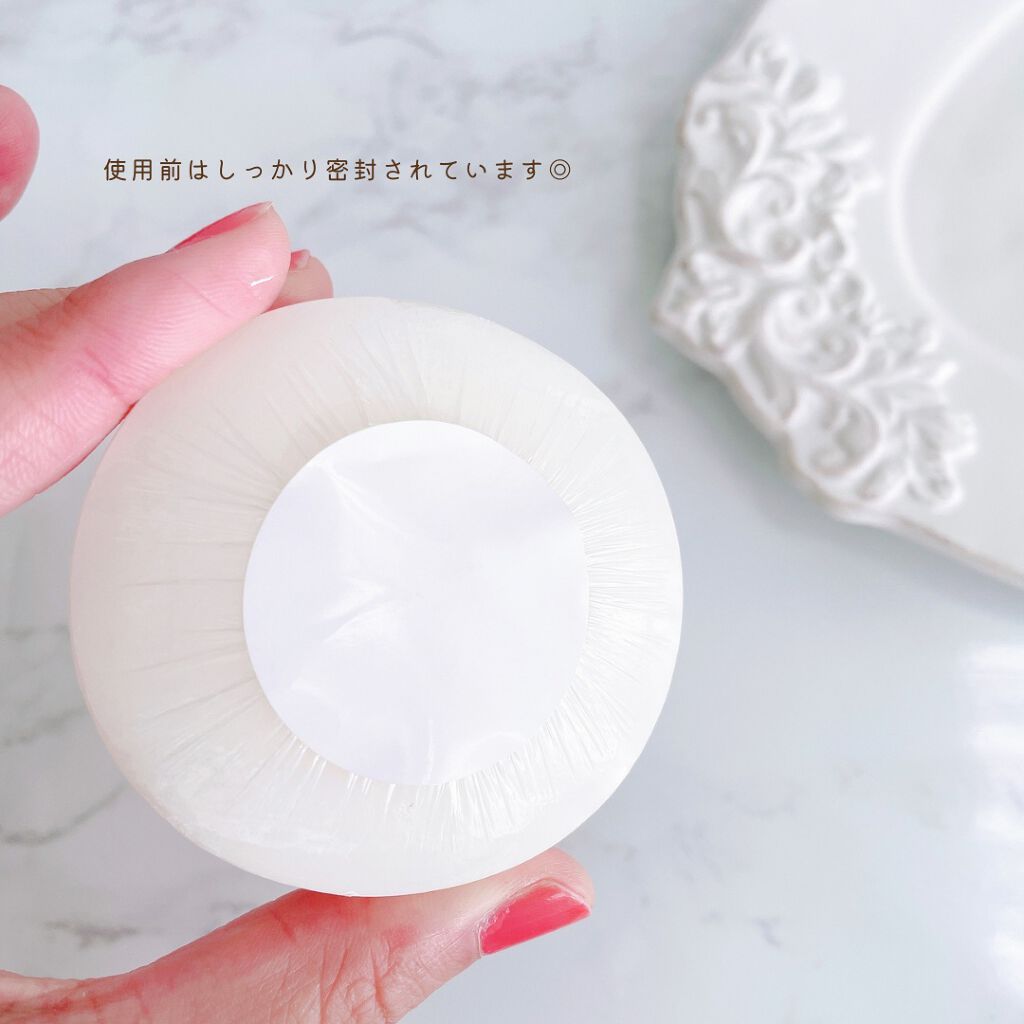 富岡シルク石鹸/富岡シルク/洗顔石鹸を使ったクチコミ（3枚目）