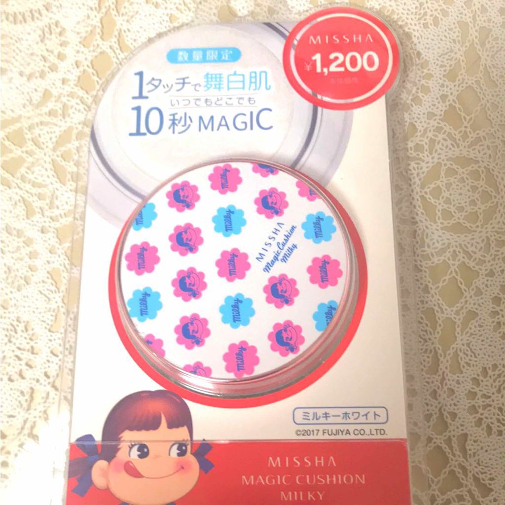 M クッションベース(ミルキー)/MISSHA/化粧下地を使ったクチコミ(1枚目)
