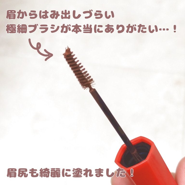 フィルム眉カラー/デジャヴュ/眉マスカラを使ったクチコミ(2枚目)