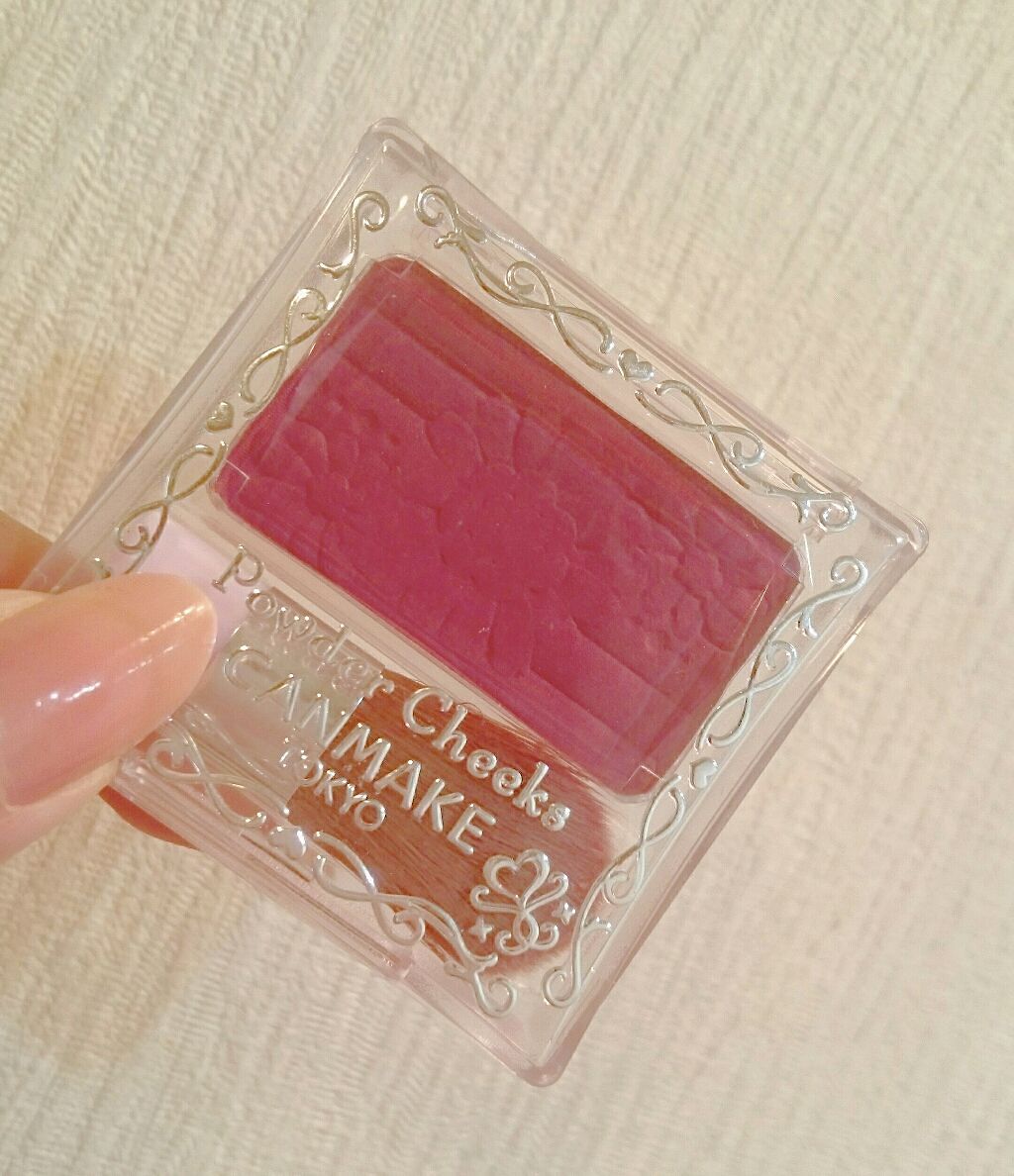 【旧品】パウダーチークス/キャンメイク/パウダーチークを使ったクチコミ（1枚目）