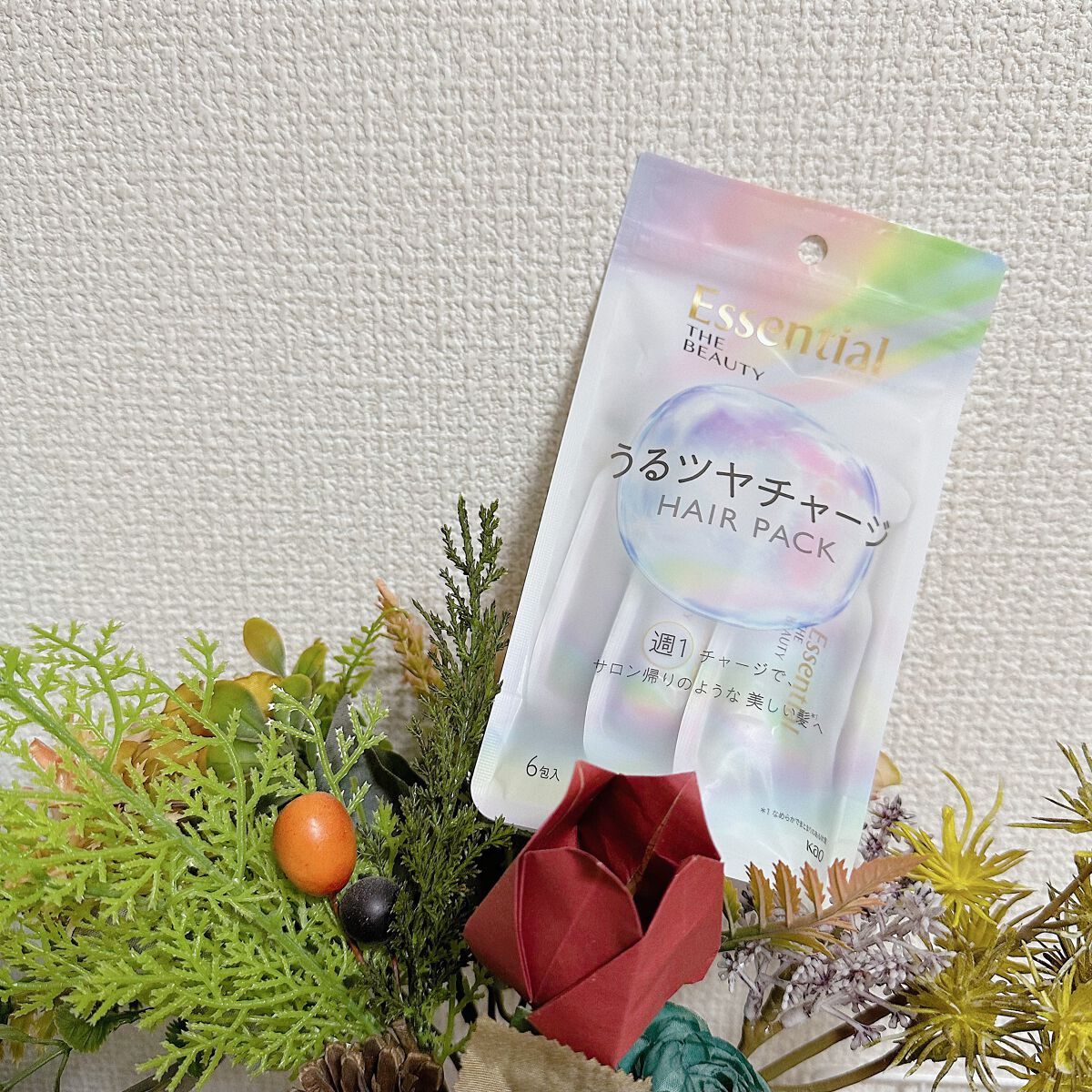 ザビューティ うるツヤチャージヘアパック/エッセンシャル/ヘアマスク・ヘアパックを使ったクチコミ（1枚目）