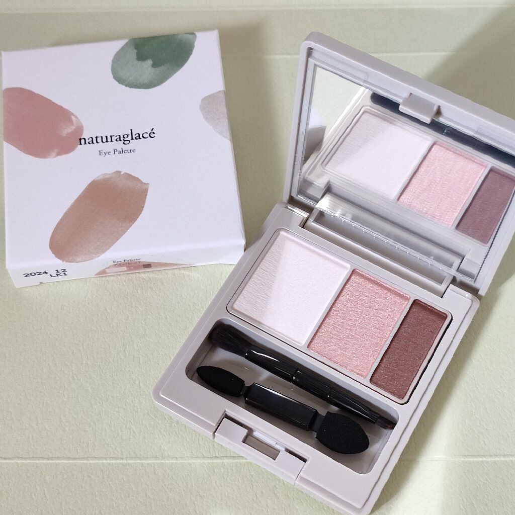 アイカラーパレット/ナチュラグラッセ/アイシャドウパレットを使ったクチコミ(1枚目)