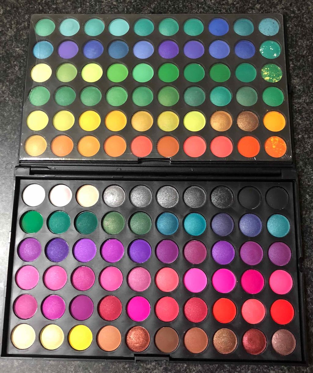 120色 アイシャドウパレット/Amazon Series/パウダーアイシャドウを使ったクチコミ（2枚目）