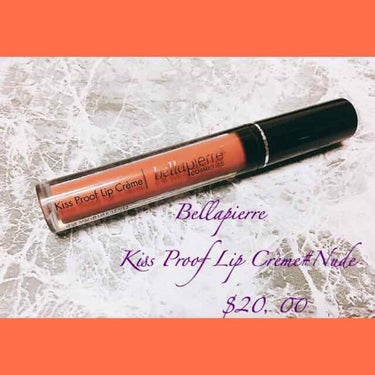 日本ではミネラルファンデーションが有名なアメリカのコスメブランドのBellapierreのリキッドリップです！
Kiss Proof Lip Crèmeは全部で20色展開で、イエローやブルー、ブラック等