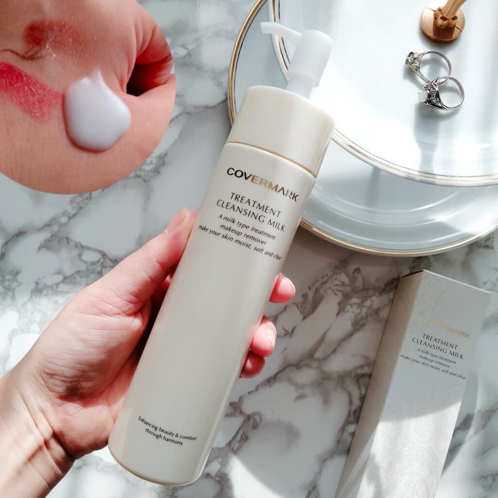 トリートメント クレンジング ミルク/COVERMARK/ミルククレンジングを使ったクチコミ(1枚目)