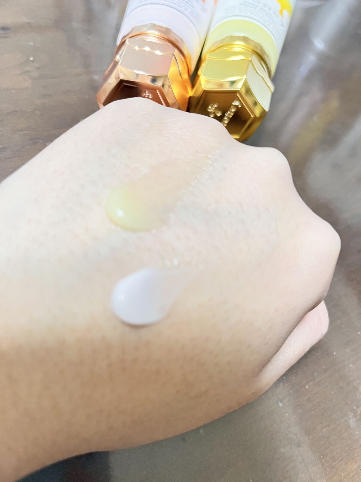 アンドハニー　ディープモイスト ハンドクリーム/&honey/ハンドクリームを使ったクチコミ（3枚目）