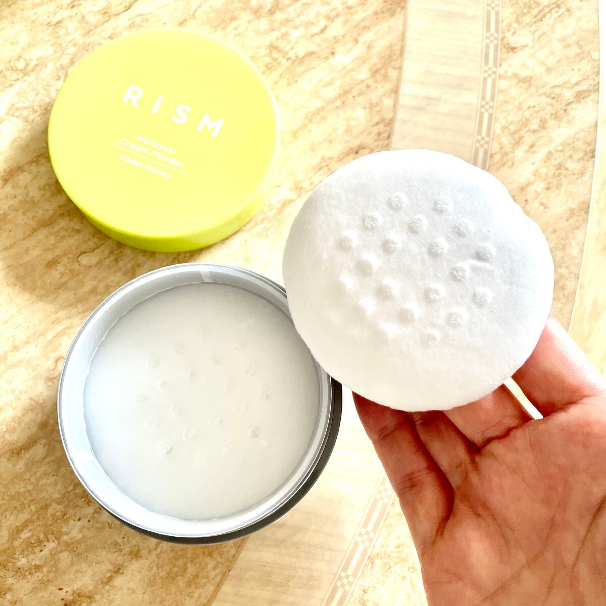 ワタユキ クリームパウダー/RISM/フェイスクリームを使ったクチコミ(1枚目)