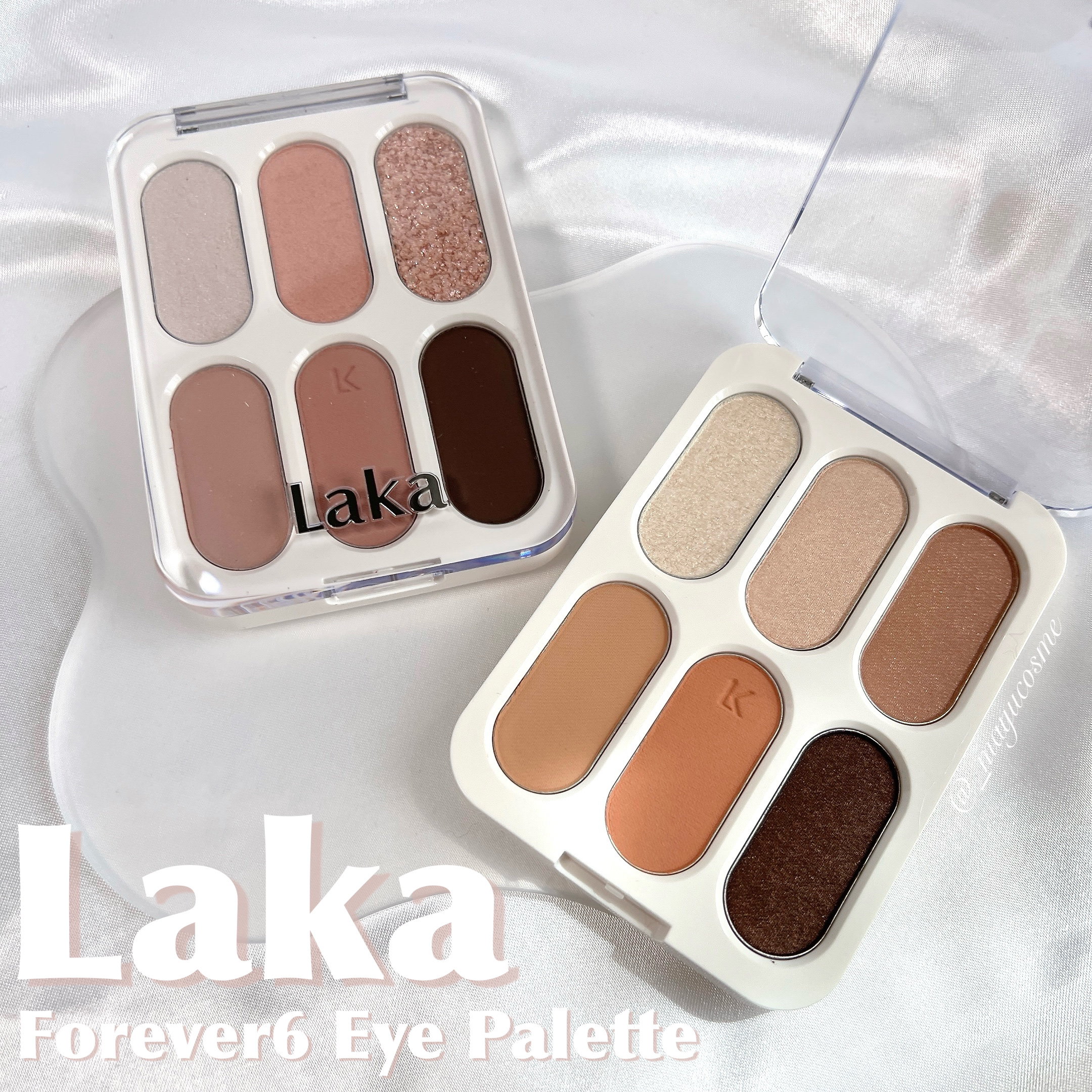 フォーエバー6アイパレット/Laka/アイシャドウパレットを使ったクチコミ（1枚目）