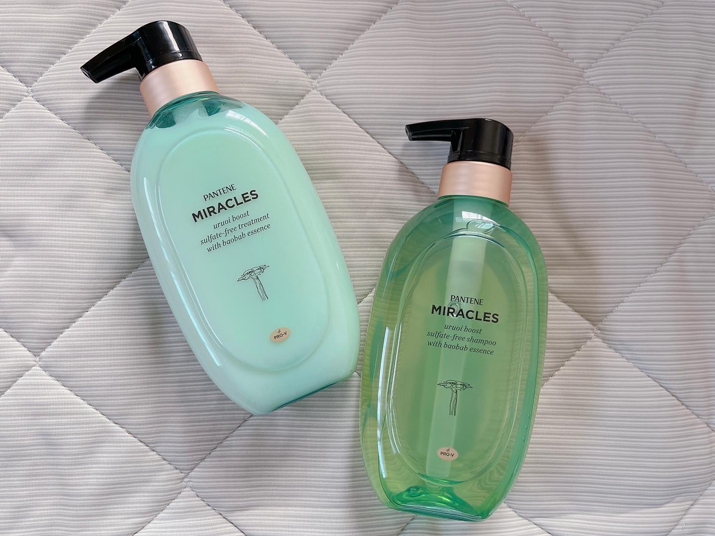 ミラクルズ うるおいブースト シャンプー/トリートメント/パンテーン/市販シャンプーを使ったクチコミ（1枚目）