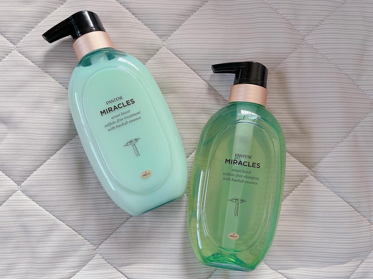 ミラクルズ うるおいブースト シャンプー/トリートメント/パンテーン/市販シャンプーを使ったクチコミ(1枚目)