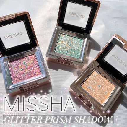 グリッタープリズム シャドウ/MISSHA/グリッターを使ったクチコミ(1枚目)