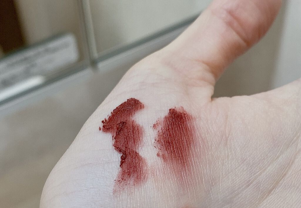 ゼロベルベットティント/rom&nd/リップティントを使ったクチコミ（2枚目）