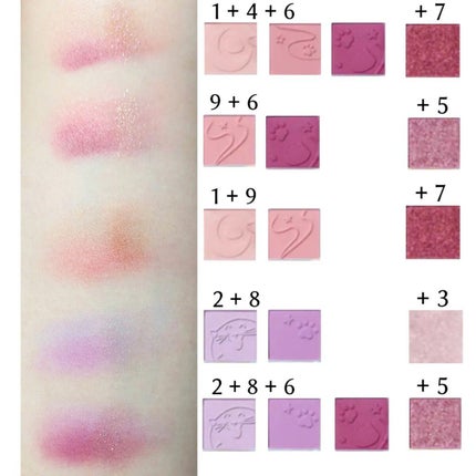 クォーツ 9色アイシャドウパレット(ドリームランドアイシャドウ)/ZEESEA/アイシャドウパレットを使ったクチコミ(6枚目)