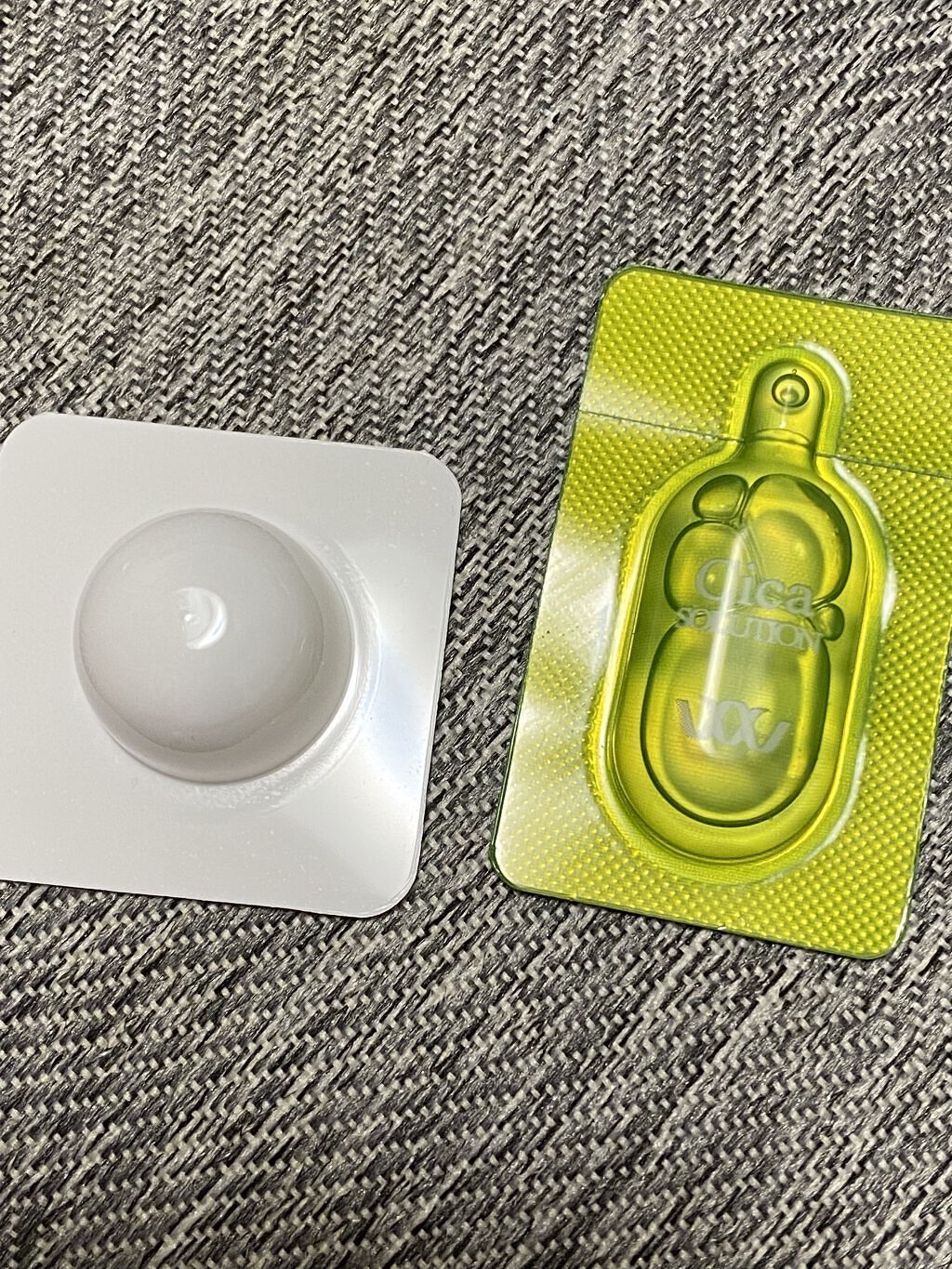 リアルシカグリーンワンデイキット/Wellage/美容液を使ったクチコミ（3枚目）