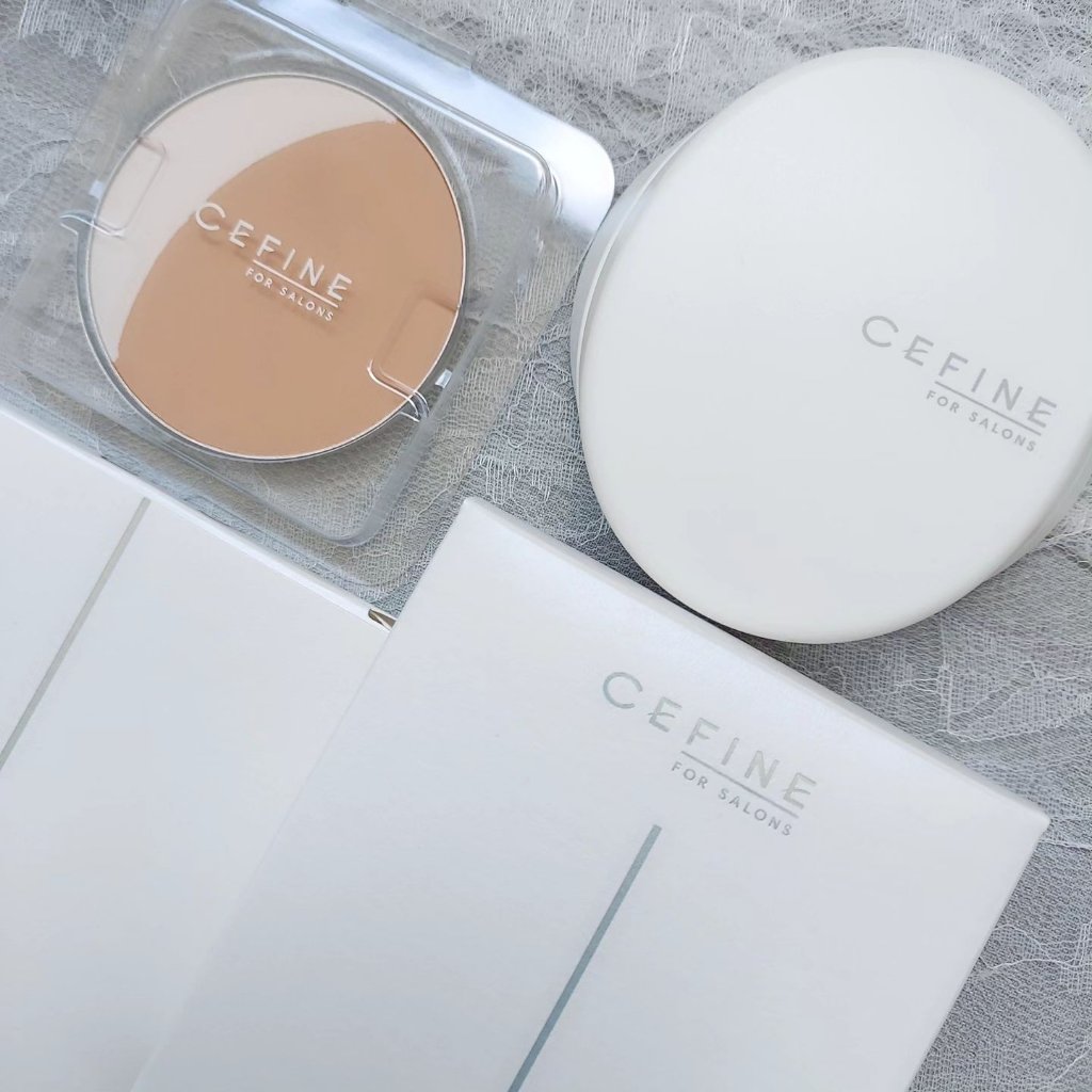 FOR SALONS シルクウェットパウダーPRO/CEFINE FOR SALONS/パウダーファンデーションを使ったクチコミ（1枚目）