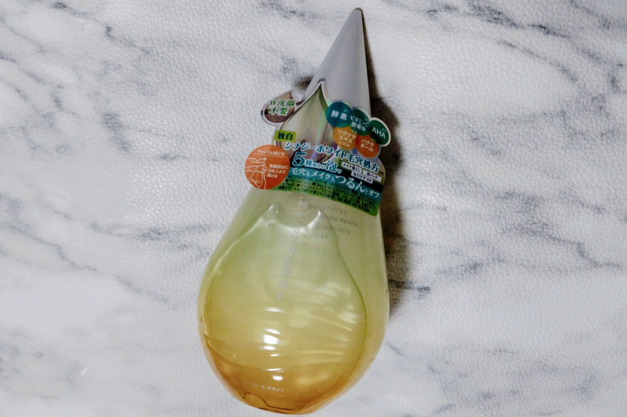 ホワイト毛穴クレンジングジェル/Ms.SYNERGY/クレンジングジェルを使ったクチコミ（1枚目）