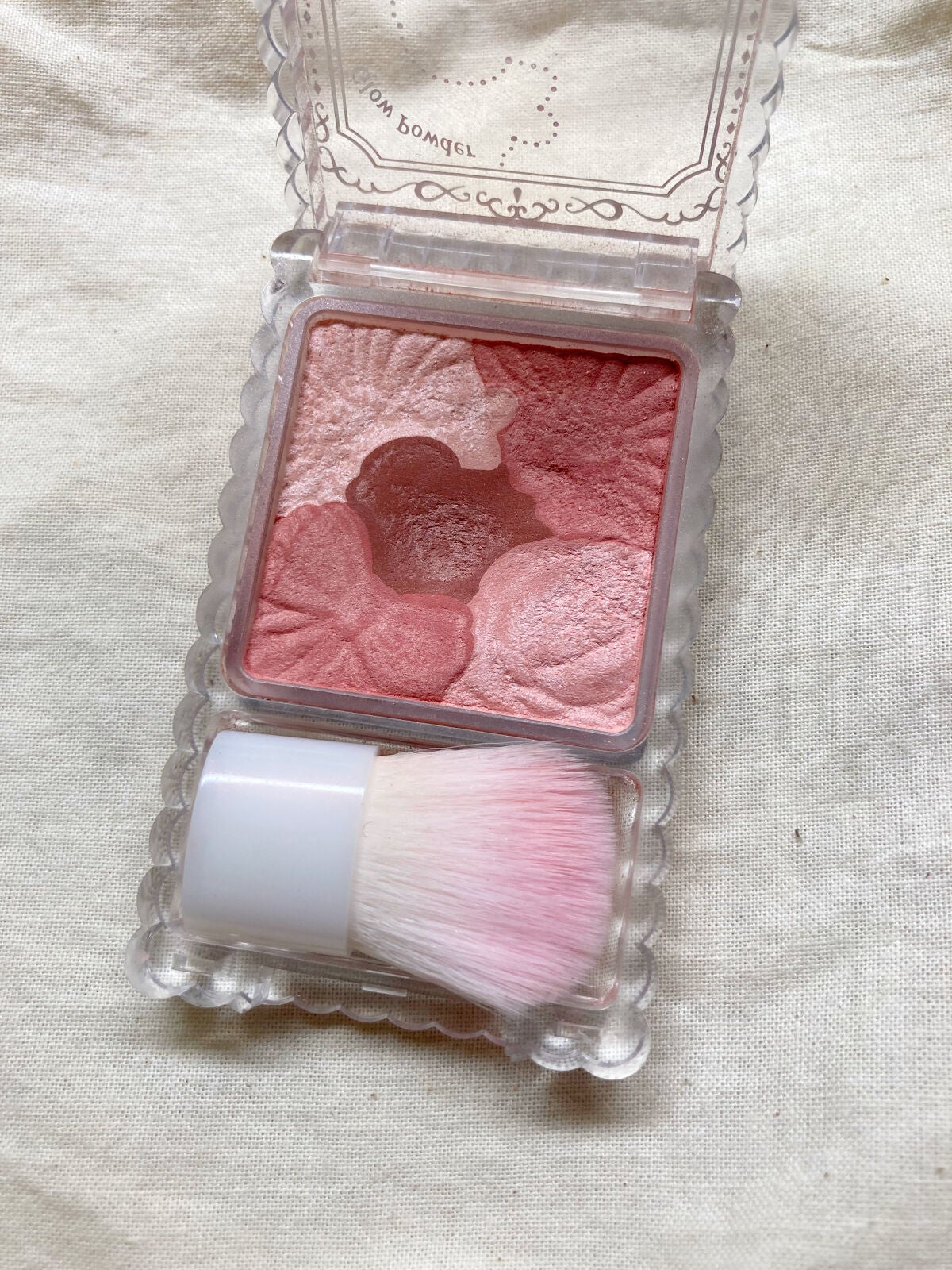 グロウフルールチークス/キャンメイク/パウダーチークを使ったクチコミ(2枚目)