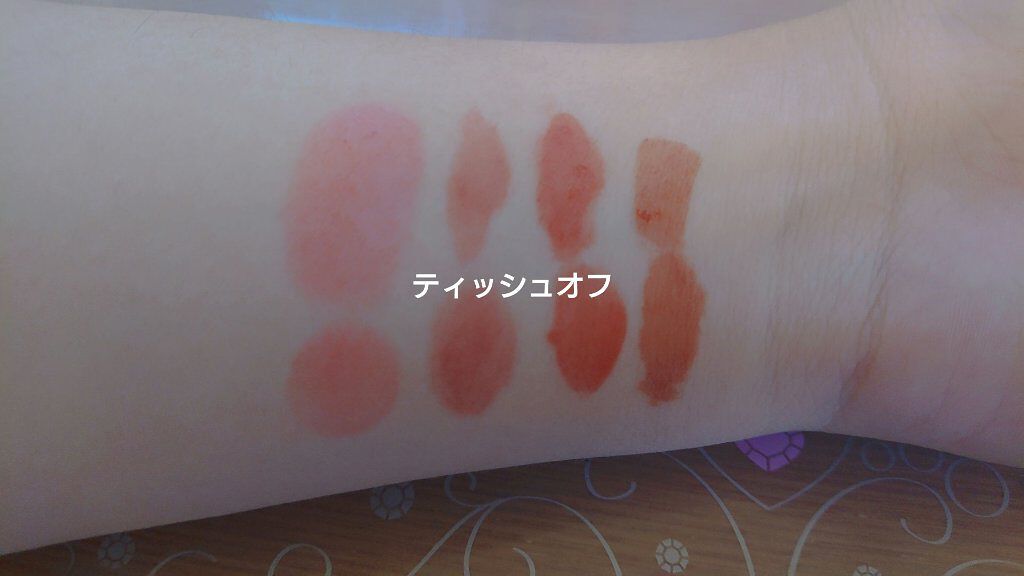 ラスティンググロスリップ/CEZANNE/口紅を使ったクチコミ（3枚目）