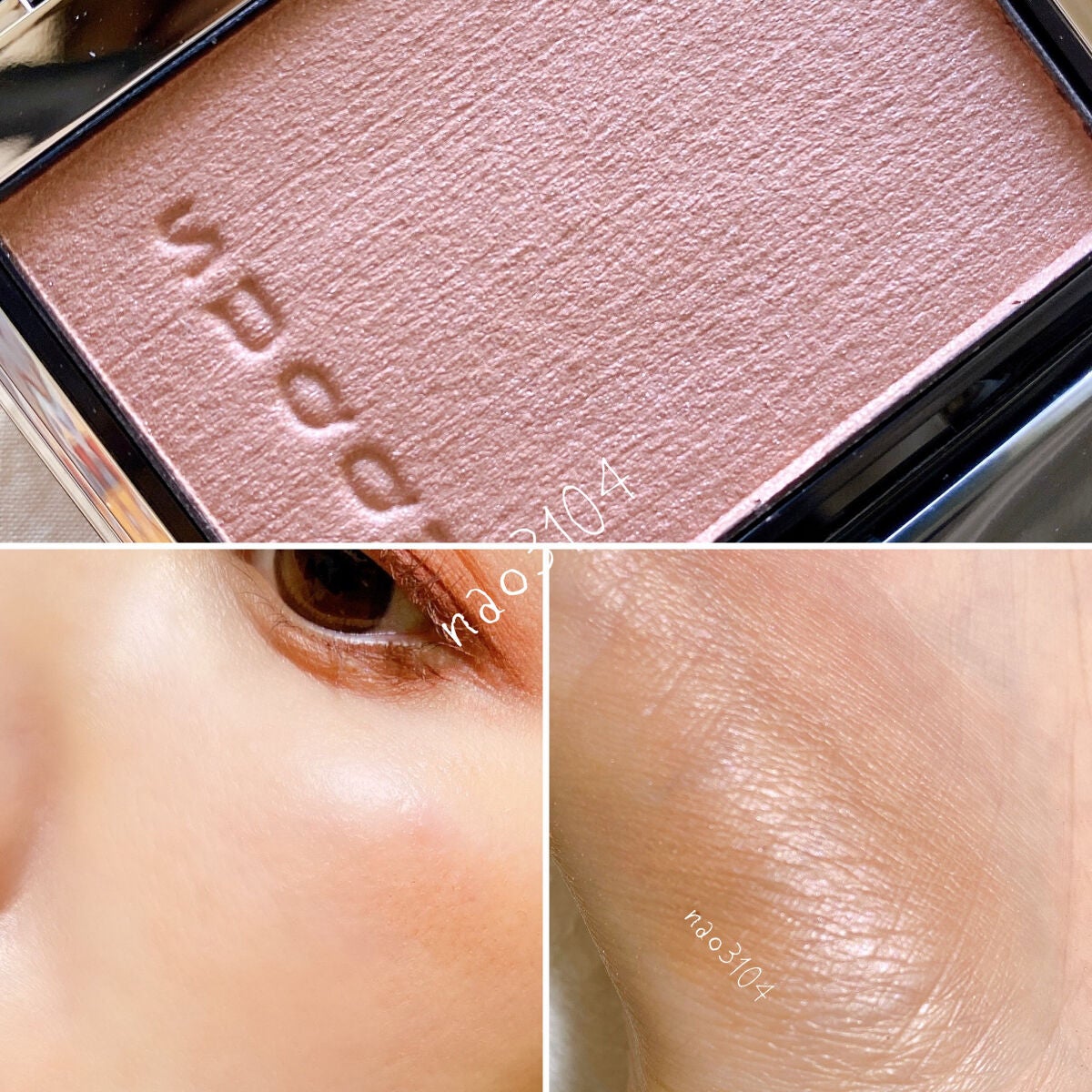 メルティング パウダー ブラッシュ/SUQQU/パウダーチークを使ったクチコミ(5枚目)