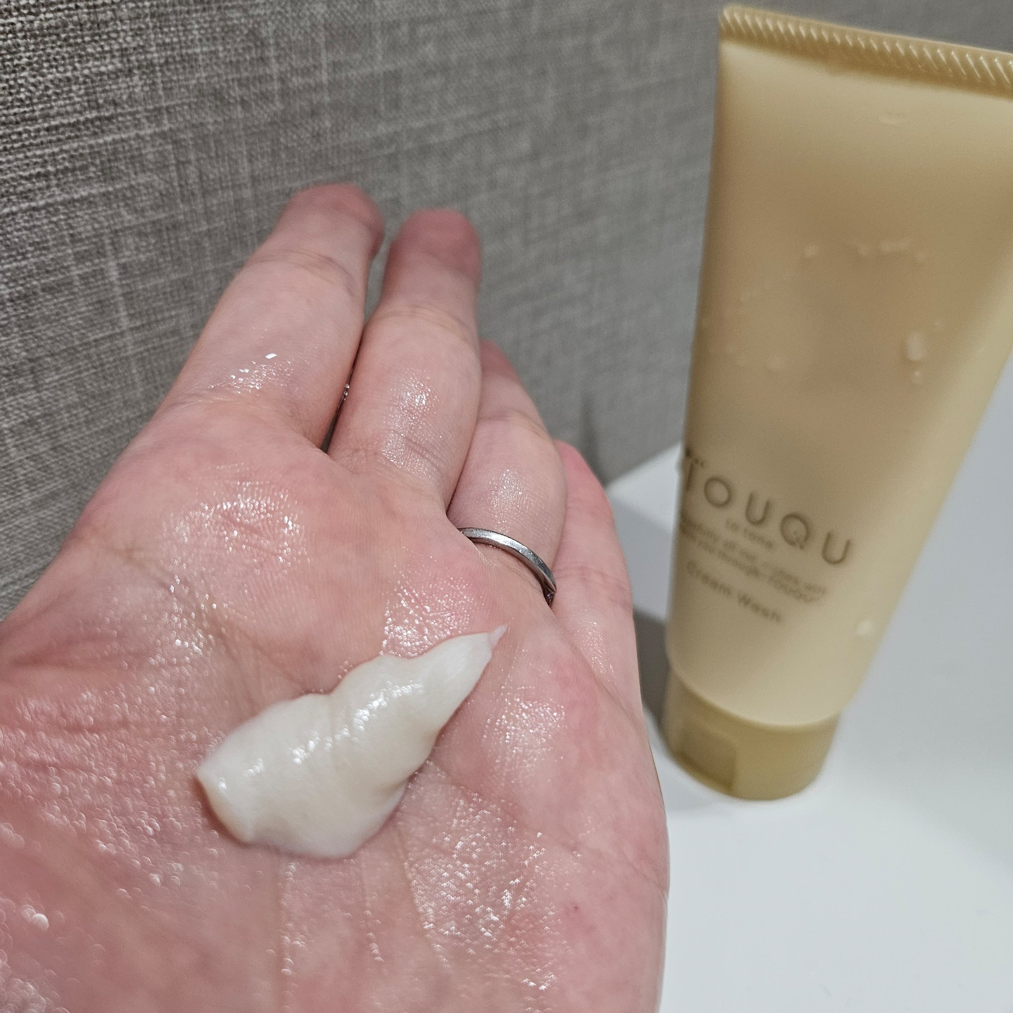 TOUQU to tone　シュガーソープ/TOUQU to tone/洗顔石鹸を使ったクチコミ（2枚目）