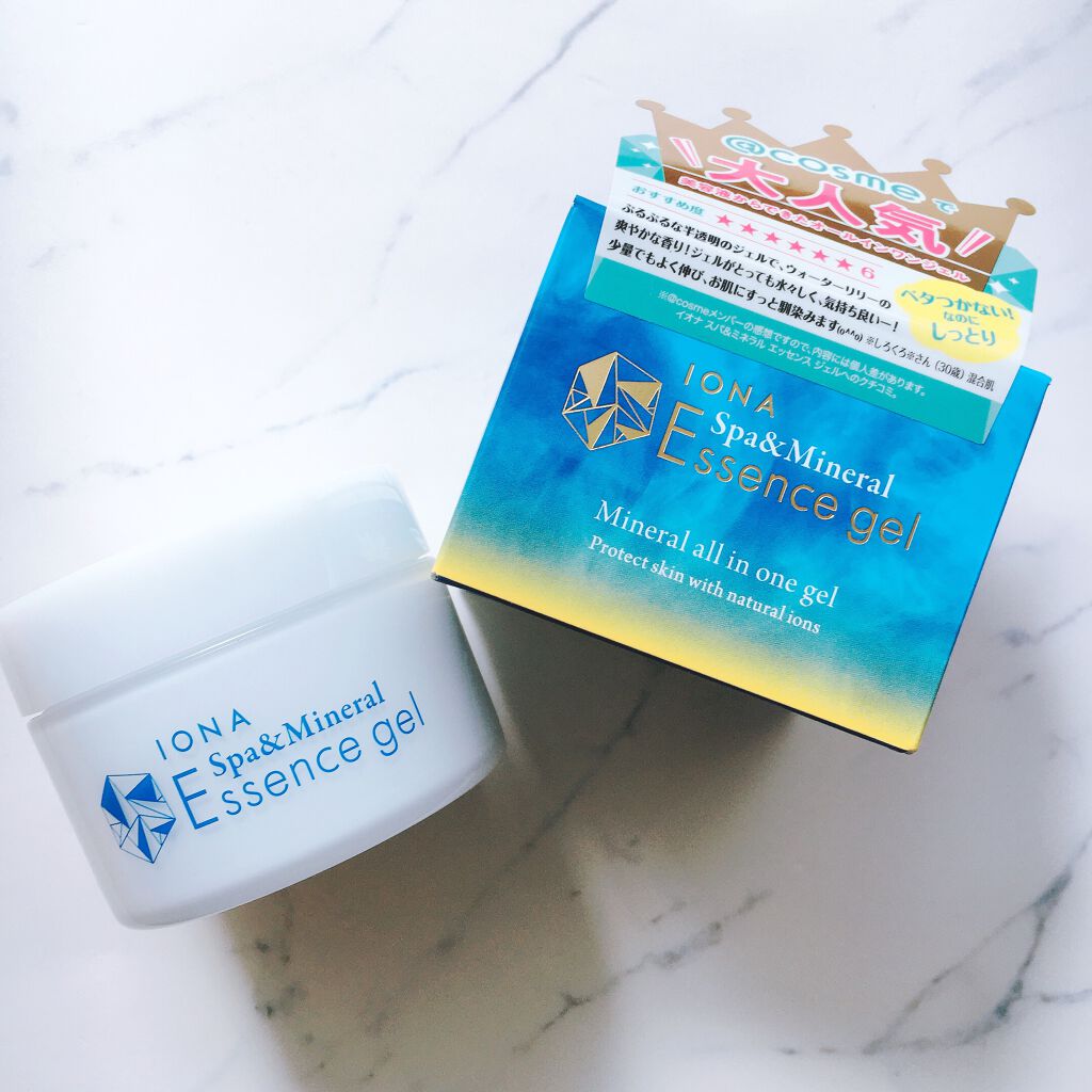 エッセンス ジェル/イオナ スパ&ミネラル/オールインワン化粧品を使ったクチコミ(1枚目)