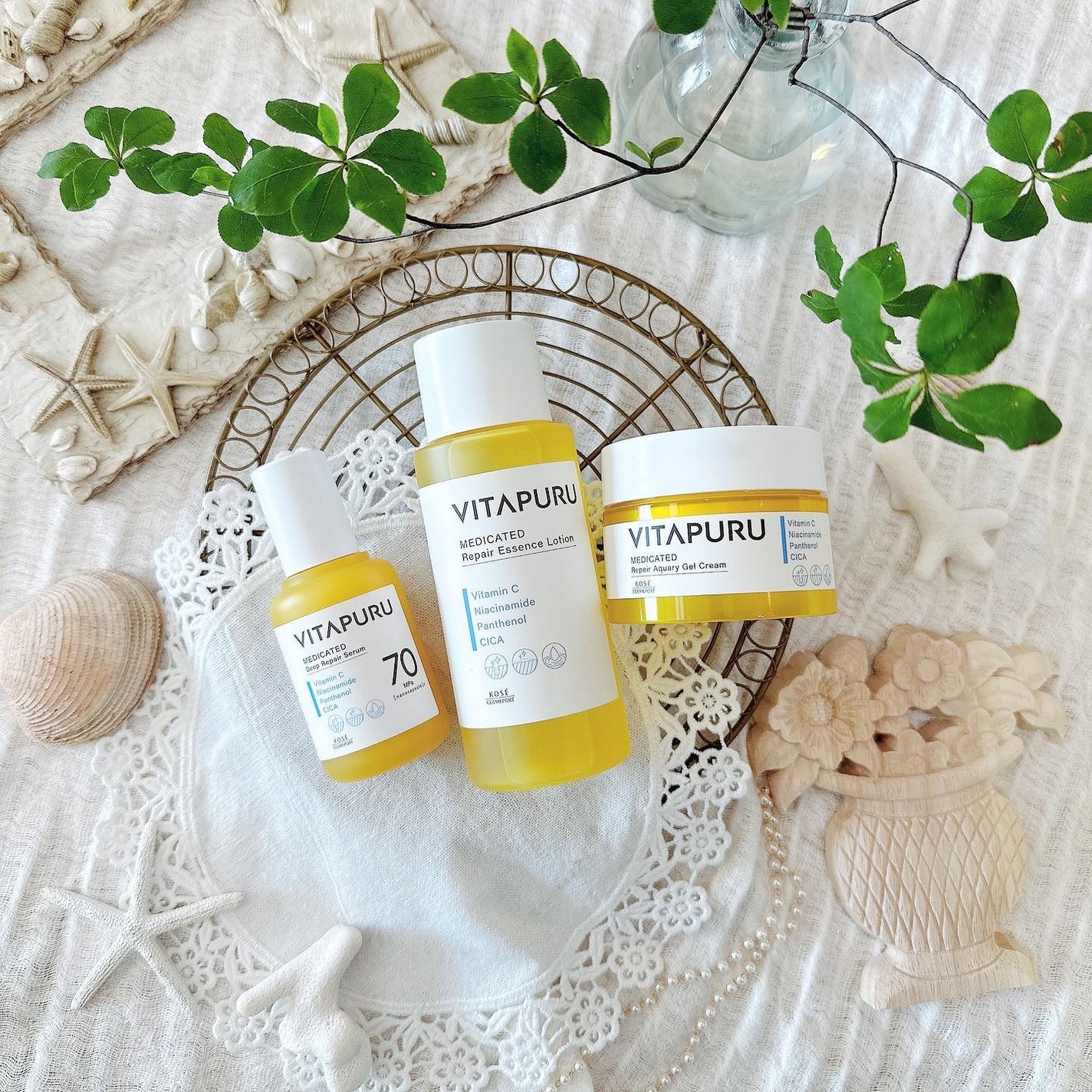 ビタプル リペア エッセンスローション/VITAPURU/化粧水を使ったクチコミ(1枚目)