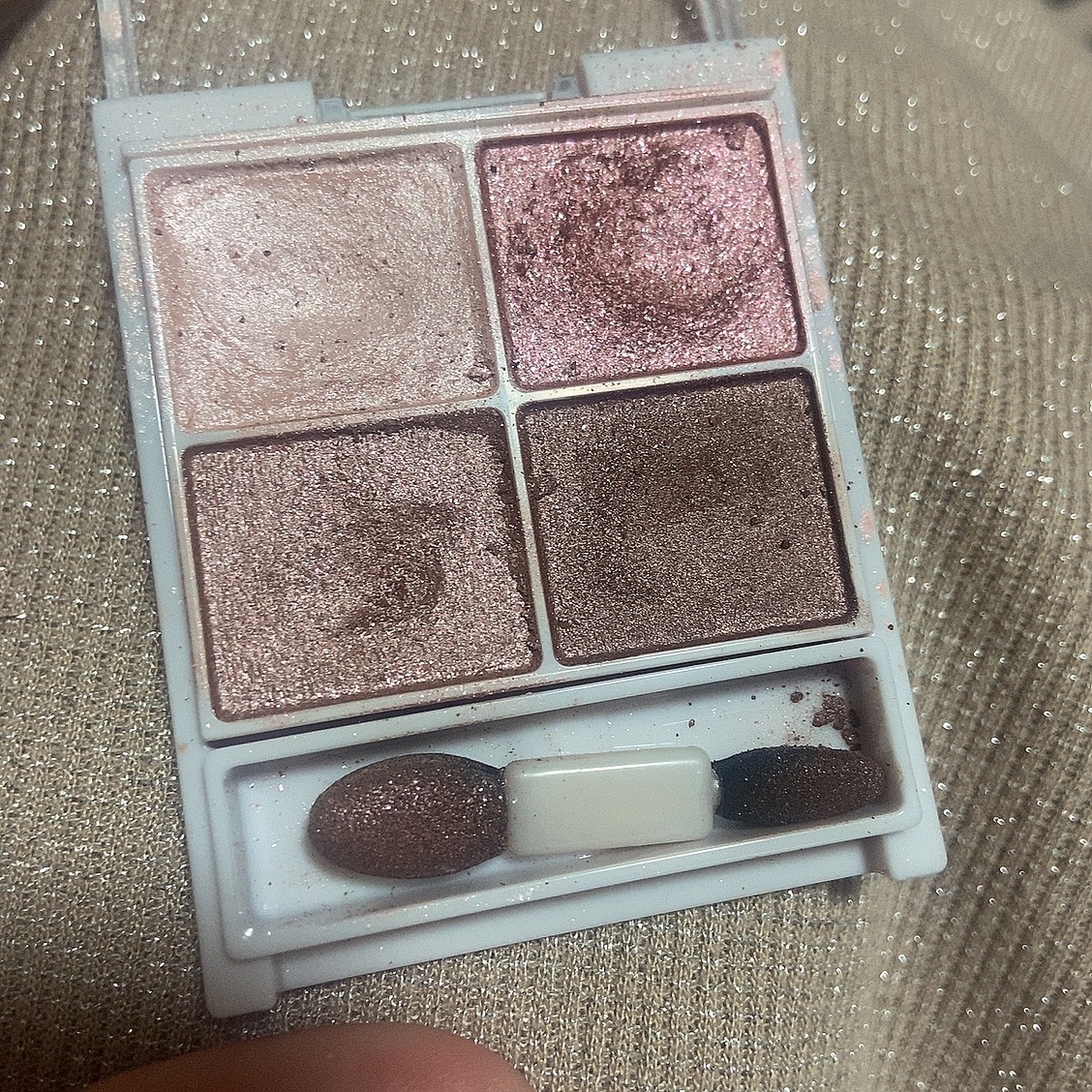 シルキースフレアイズ/キャンメイク/アイシャドウパレットを使ったクチコミ（2枚目）