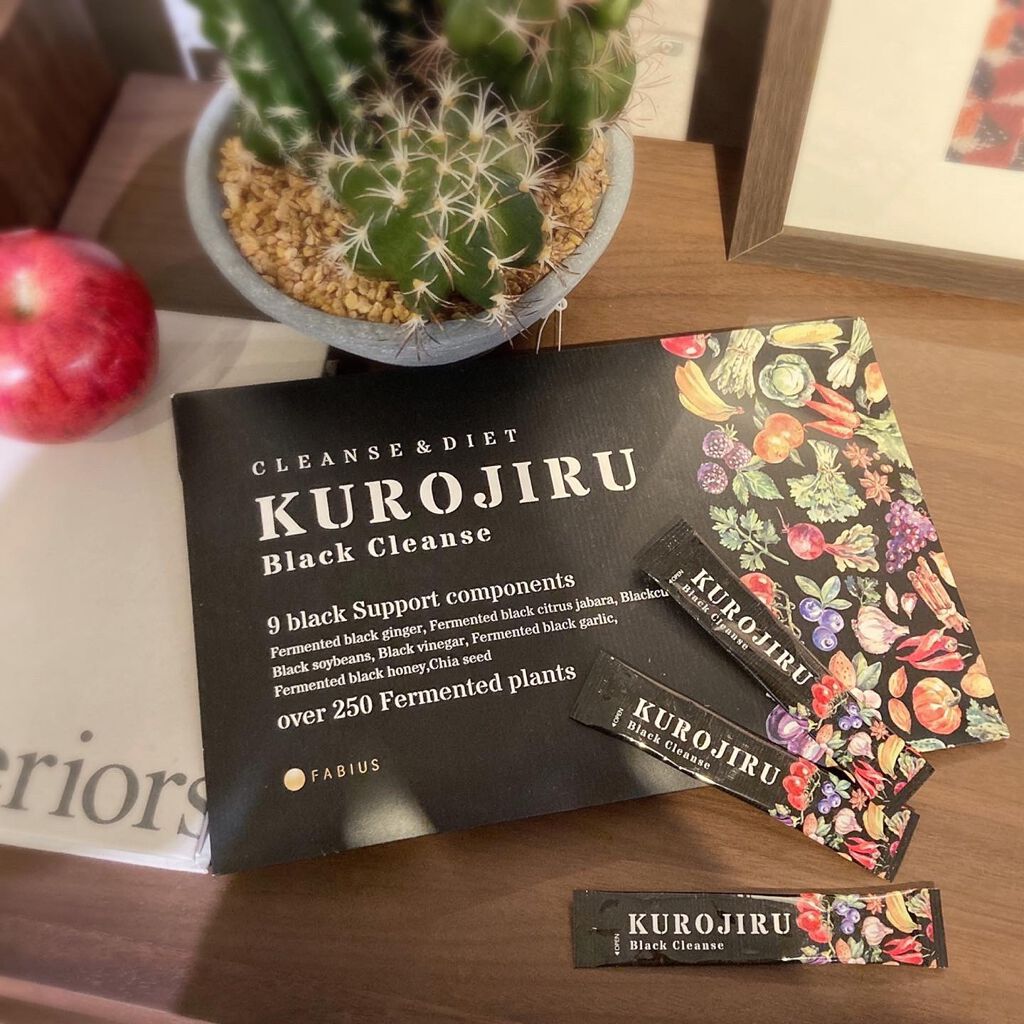 KUROJIRU Black Cleanse/FABIUS/ドリンクを使ったクチコミ(1枚目)