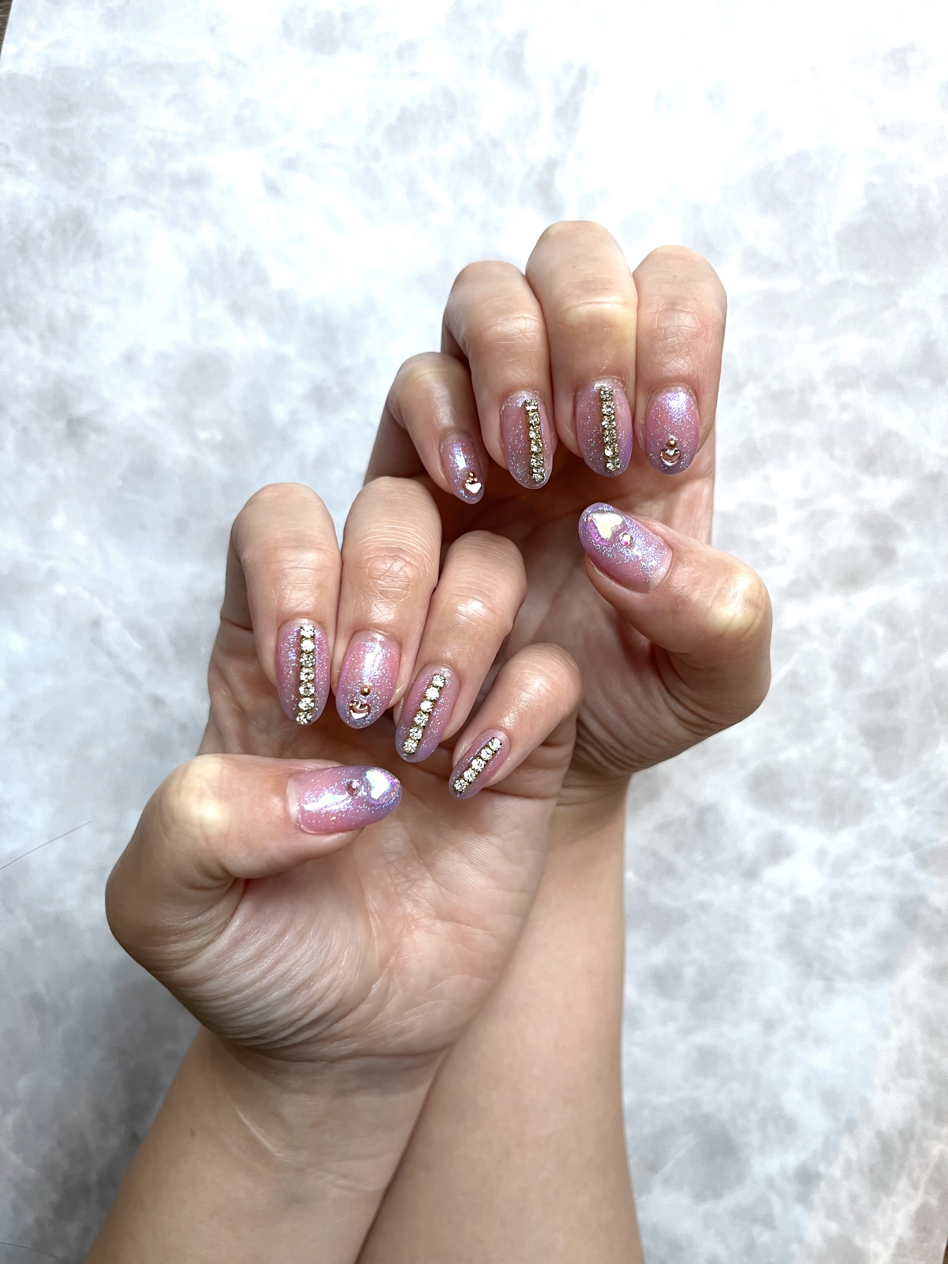 ジェルネイル（ライト対応）/セリア/ジェルネイルを使ったクチコミ（3枚目）