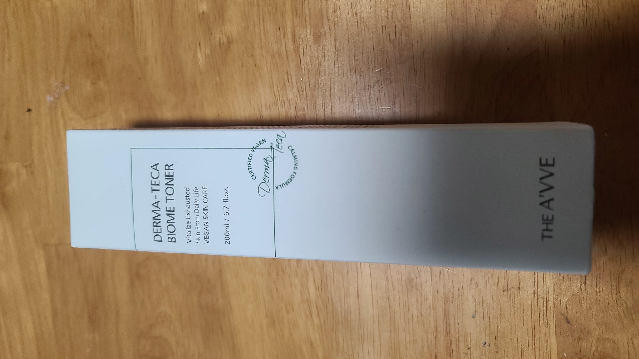 ダーマテカバイオームトナー/THE A'VVE/化粧水を使ったクチコミ（2枚目）
