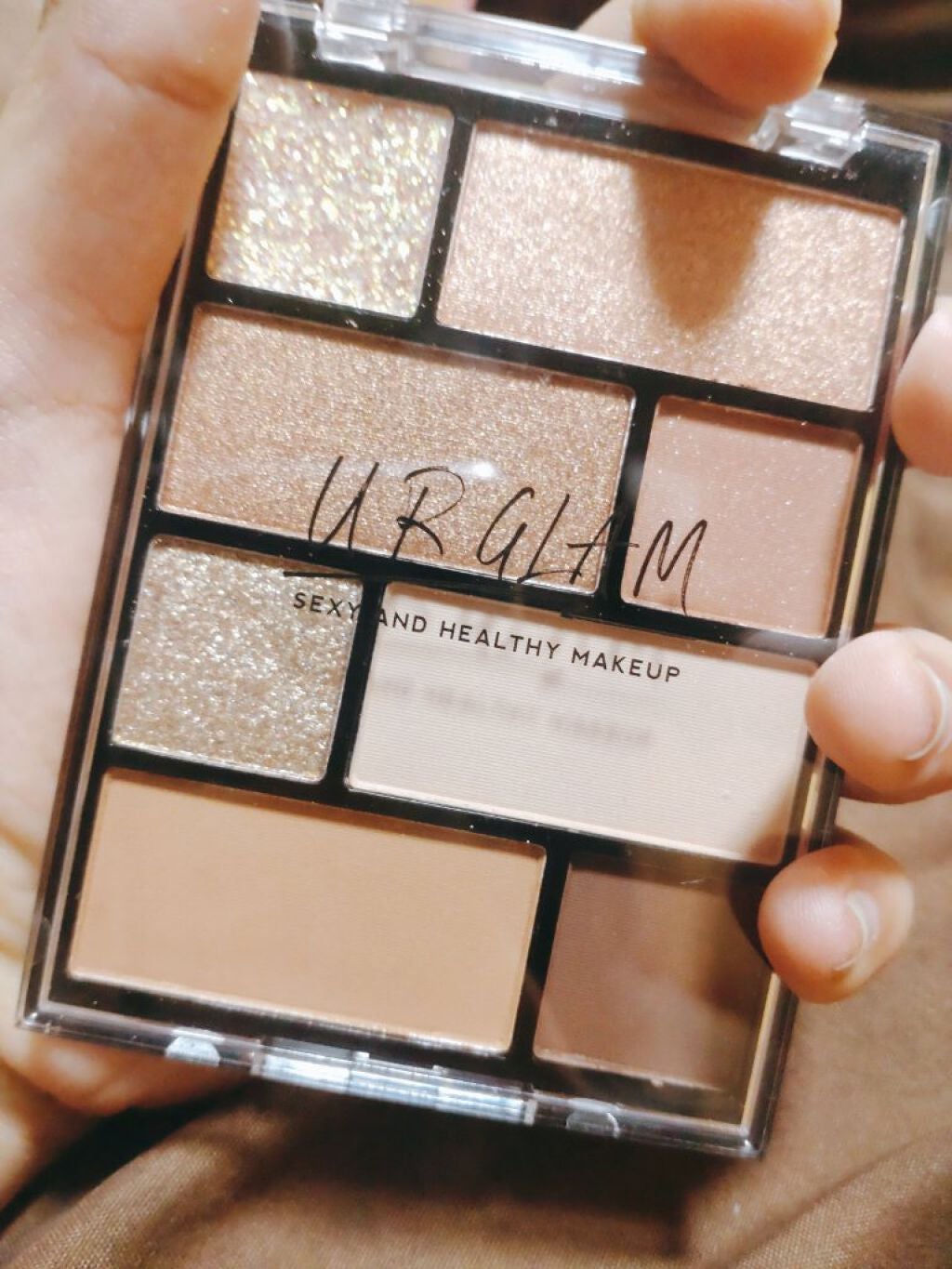 アイシャドウパレット/U R GLAM/アイシャドウパレットを使ったクチコミ(1枚目)