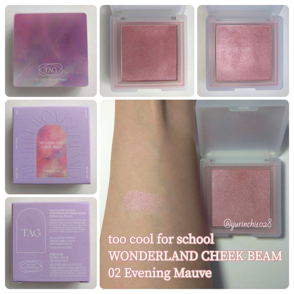 TAG CHEEK BEAM/too cool for school/パウダーチークを使ったクチコミ（3枚目）