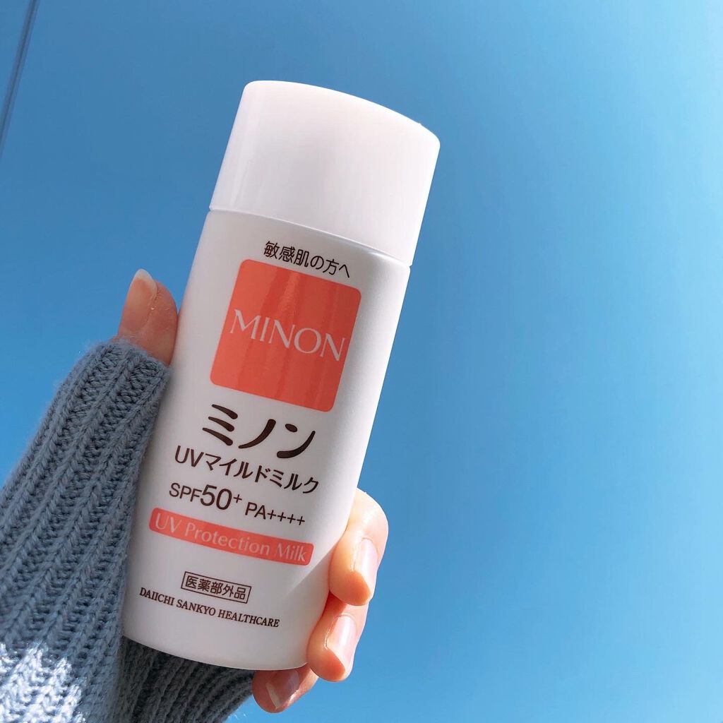 ミノンUVマイルドミルク/ミノン/日焼け止めミルクを使ったクチコミ(1枚目)