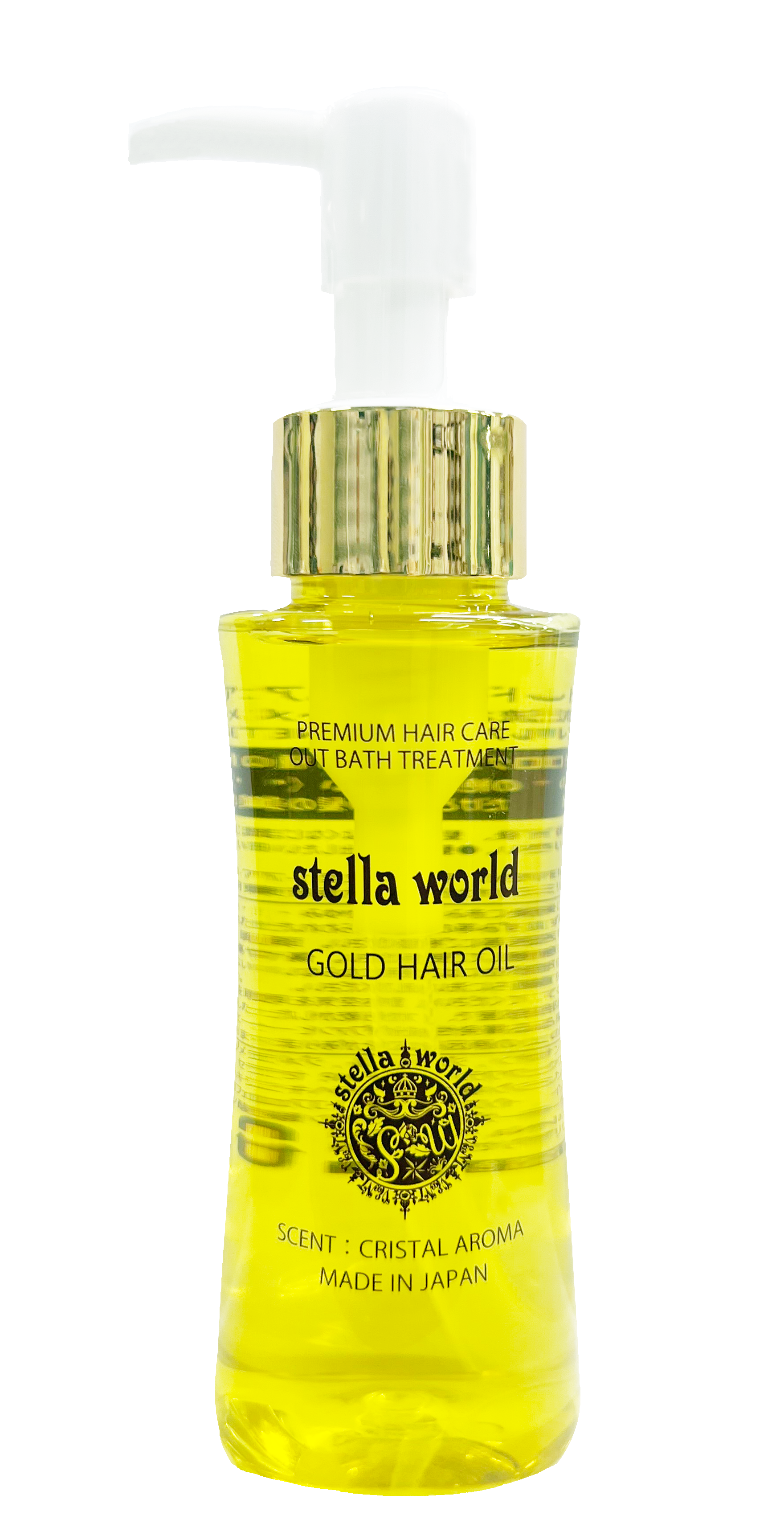 【大容量】ステラワールドゴールド ヘアオイルN 240ml 大容量】ステラワールドゴールド ヘアオイルN 240ml ゴールド