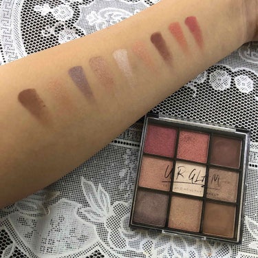 UR GLAM　BLOOMING EYE COLOR PALETTE/U R GLAM/アイシャドウパレットを使ったクチコミ（3枚目）