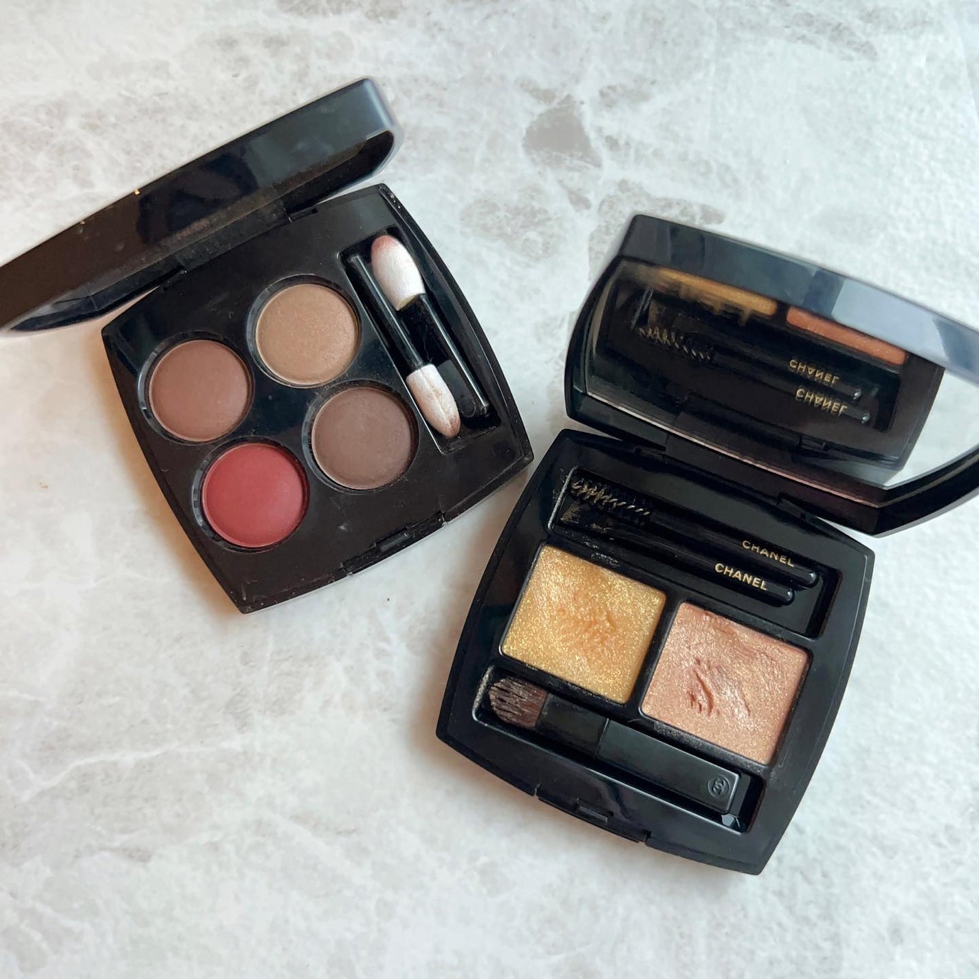 レ キャトル オンブル/CHANEL/アイシャドウパレットを使ったクチコミ(7枚目)