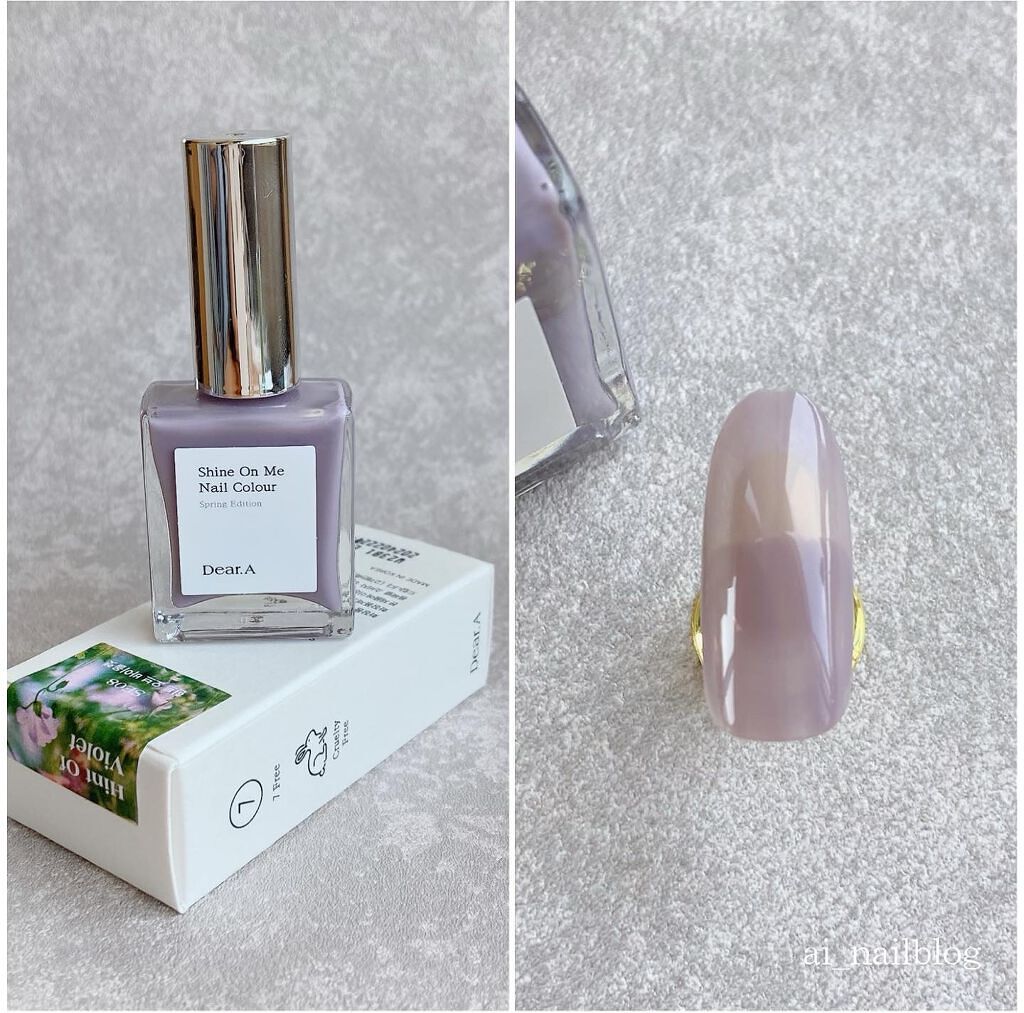 シャインオンミーネイルカラー/Dear.A/マニキュアを使ったクチコミ(4枚目)