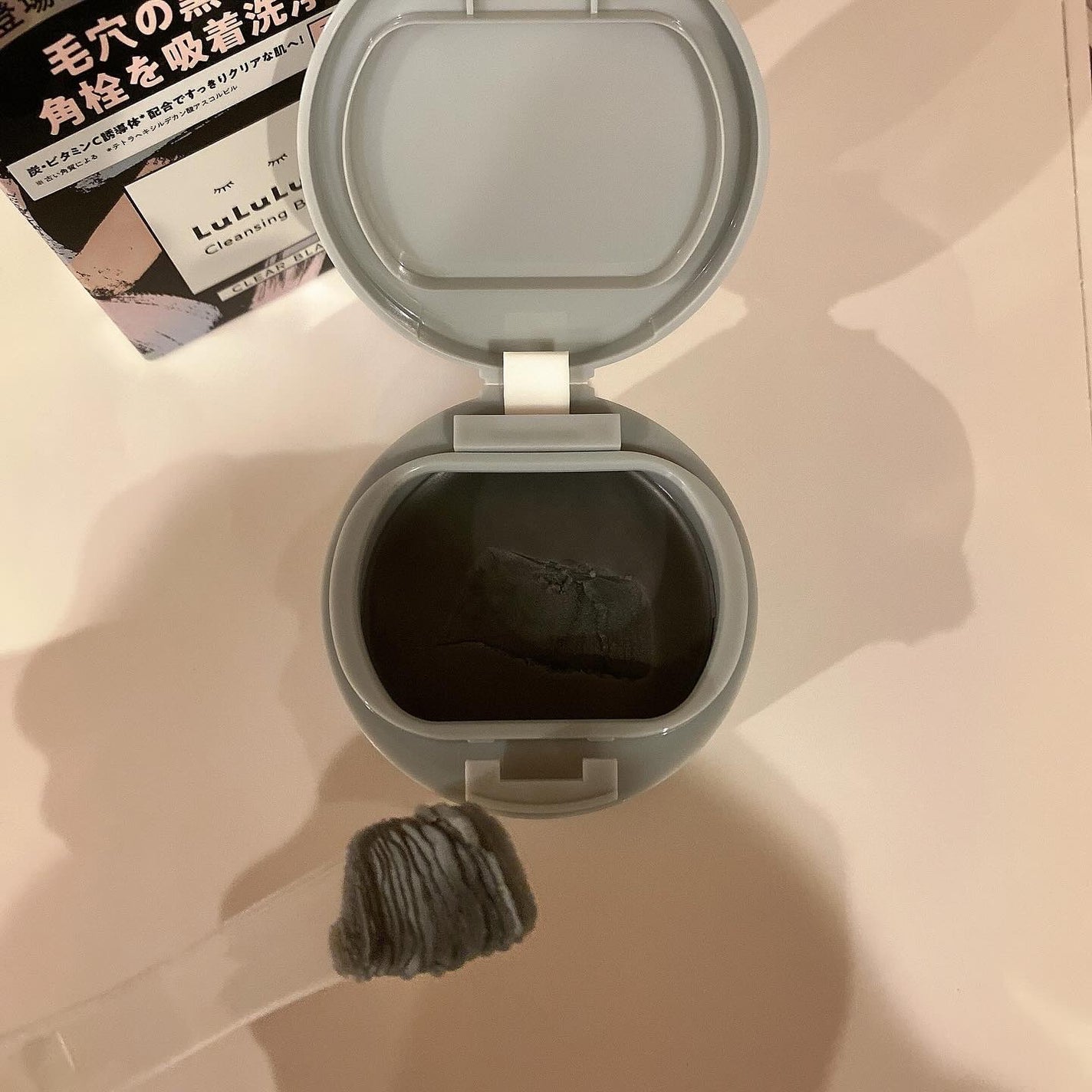 ルルルンクレンジング トーニングバーム CLEAR BLACK/ルルルン/クレンジングバームを使ったクチコミ(4枚目)